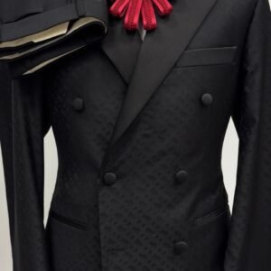 double breasted suit, men’s premium fashion outfit by HarryBlaQ
